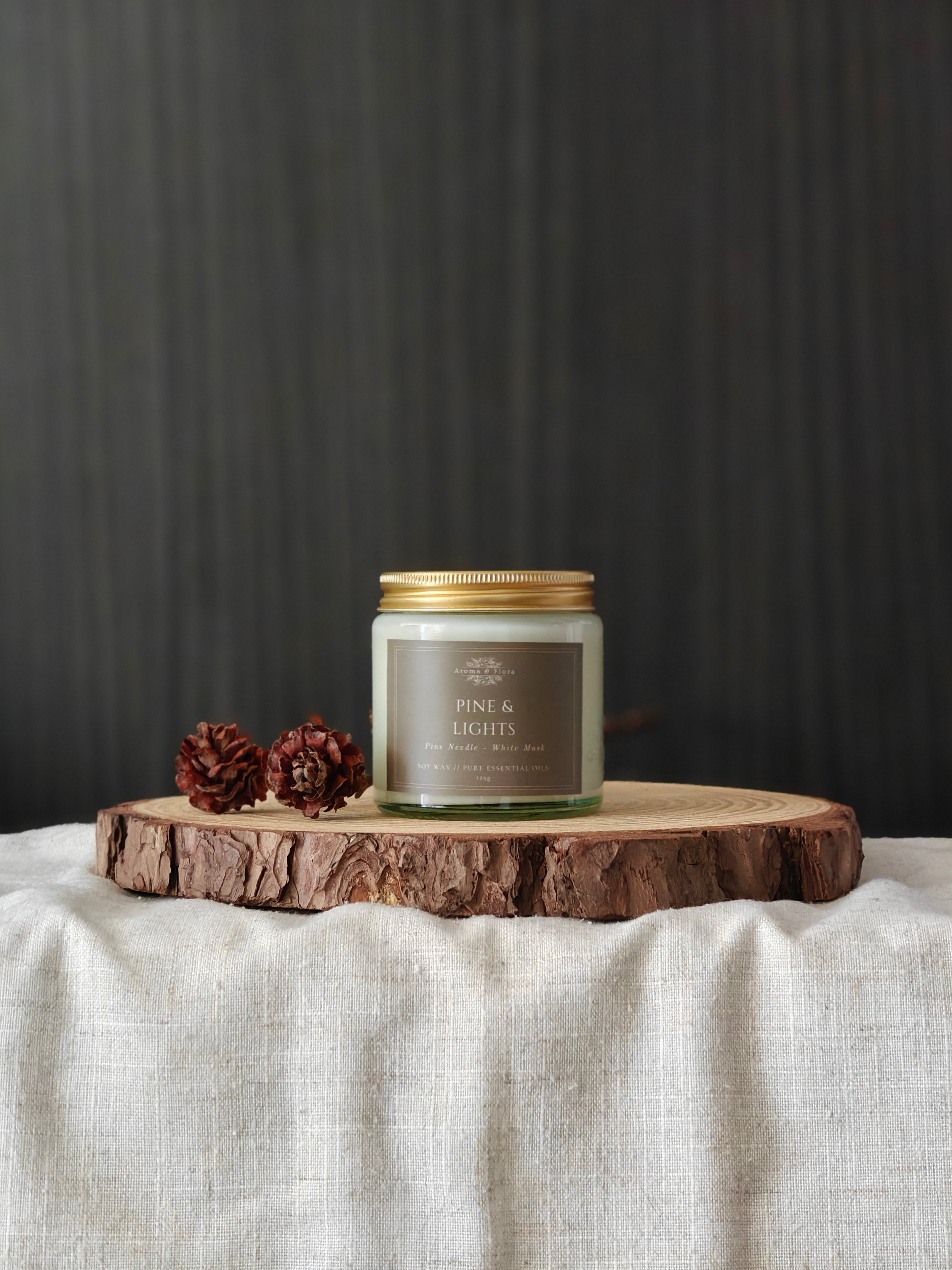 Pine & Lights - Candle