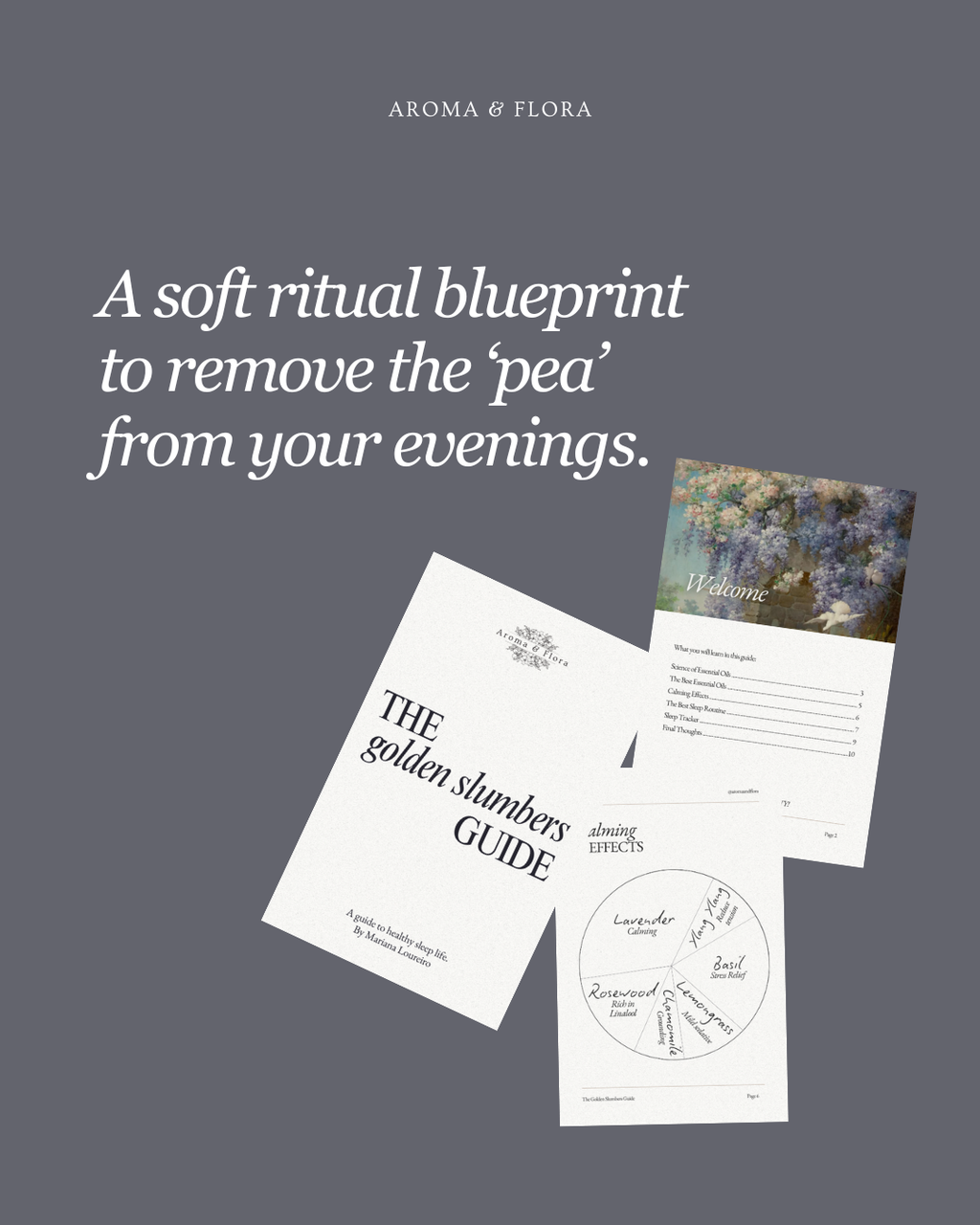 The Golden Slumbers Guide - Aromatherapy & Sleep