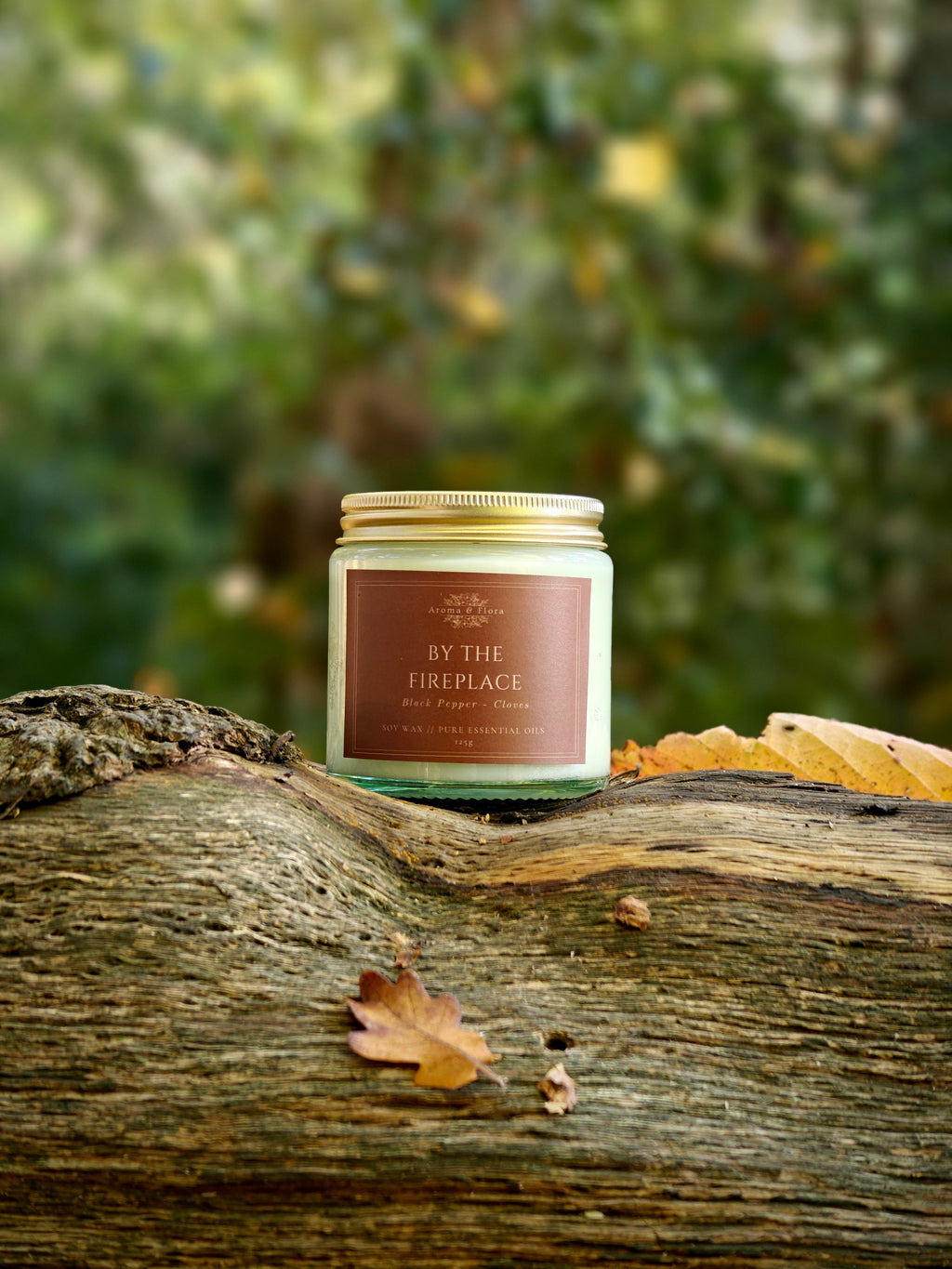 By the Fireplace - Candle