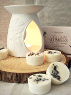 Lavender and lemongrass wax melts for relaxation and evening rituals